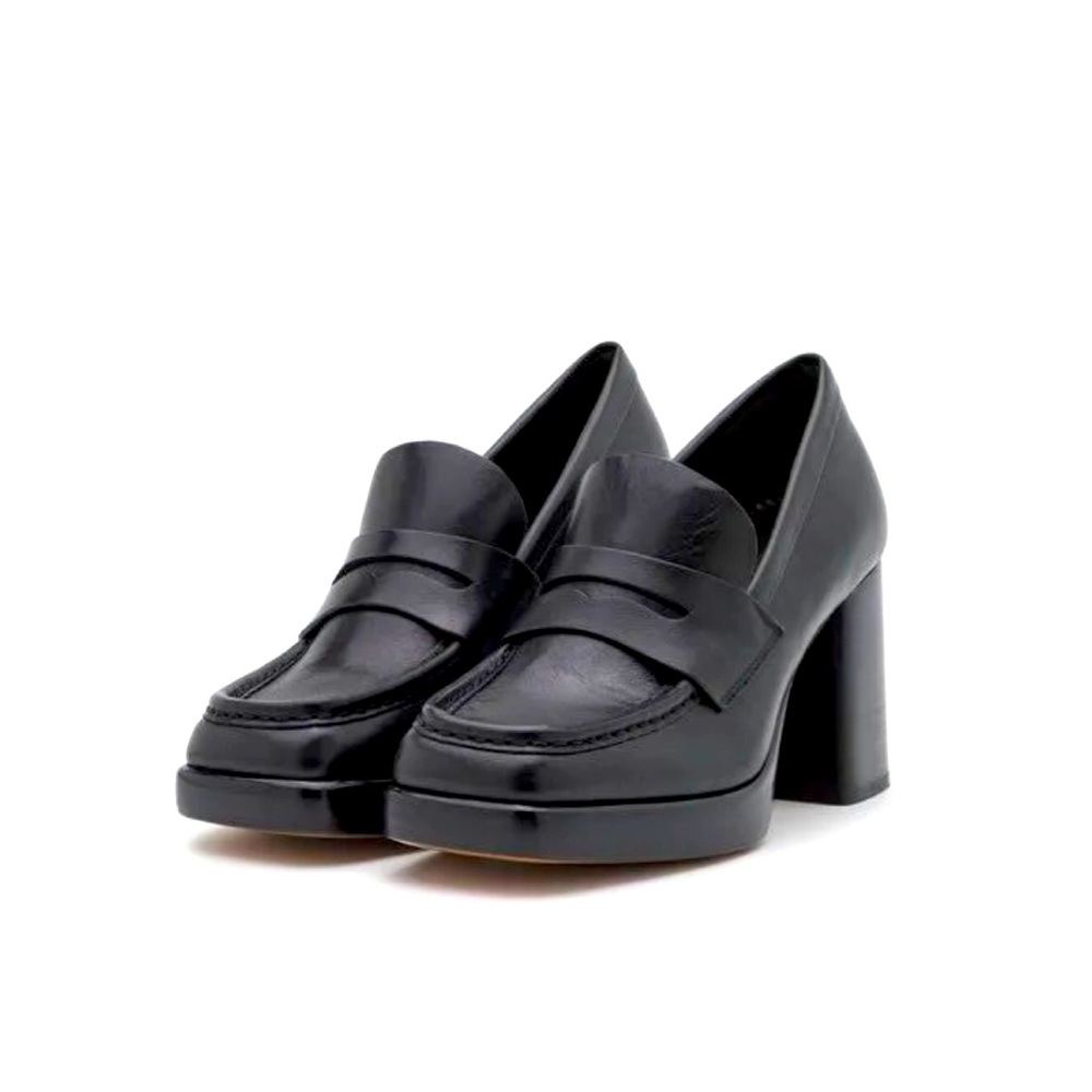 Rag & Bone MATRIX LOAFER – Platform Heels – Black